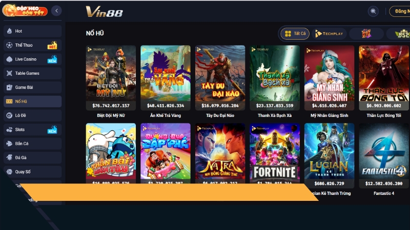 Nổ hũ với Jackpot khủng Nổ hũ với Jackpot khủng
