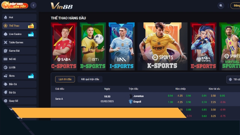 VIN88 | Nhà Cái Trực Tuyến Cá Cược Bóng Đá, Casino Online 47 Thể thao VIN88 – Quy tụ các trận đấu đỉnh cao